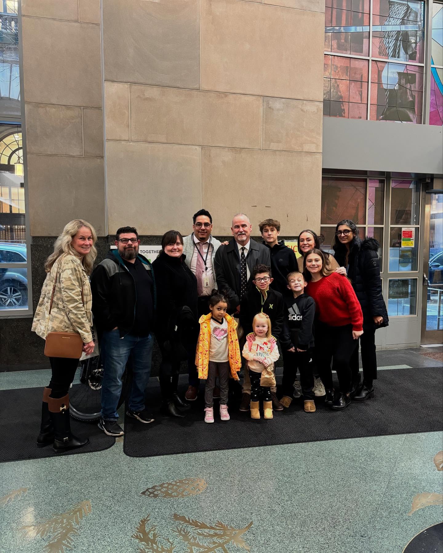 Judge Pat Dugan with Family